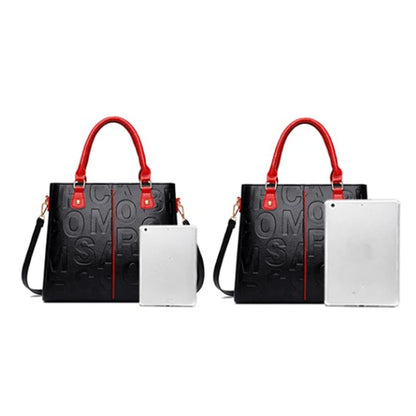 Sacs à bandoulière décontractés en cuir PU pour femmes, sac à main fourre-tout de luxe pour dames, grande capacité, sac initié au voyage