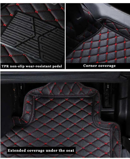 Tapis de sol en cuir pour voiture, tapis pour Renault Megane 3 2008 ~ 2014, centre de livraison directe, accessoires intérieurs automatiques, tapis, repose-pieds