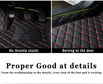 Tapis de sol en cuir pour voiture, tapis pour Renault Megane 3 2008 ~ 2014, centre de livraison directe, accessoires intérieurs automatiques, tapis, repose-pieds