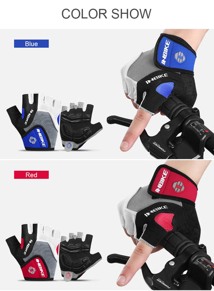 INBIKE antichoc GEL Pad gants de cyclisme demi doigt gants de Sport hommes femmes été vélo gymnase Fitness gants vtt gants IF239