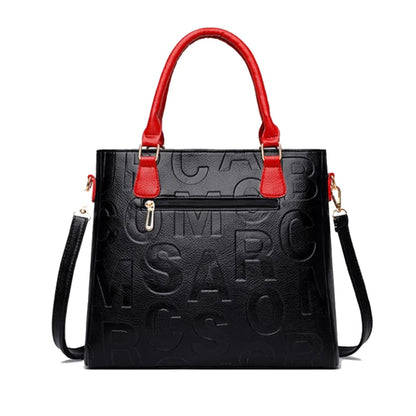 Sacs à bandoulière décontractés en cuir PU pour femmes, sac à main fourre-tout de luxe pour dames, grande capacité, sac initié au voyage