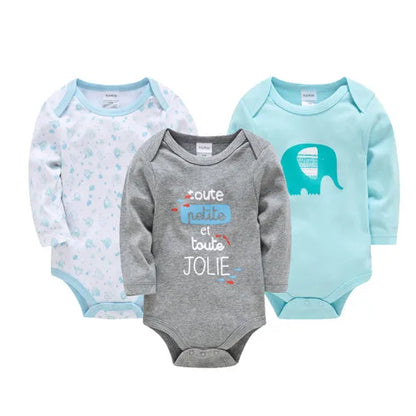 Kavkas – body pour bébés garçons et filles, 6 pièces, manches longues, 100% coton, vêtements pour bébés de 0 à 12 mois, combinaison pour nouveau-né