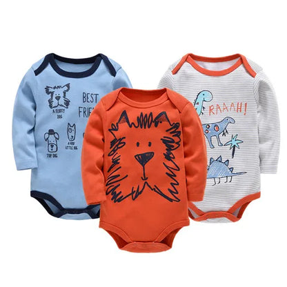 Kavkas – body pour bébés garçons et filles, 6 pièces, manches longues, 100% coton, vêtements pour bébés de 0 à 12 mois, combinaison pour nouveau-né