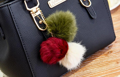 Yogodlns femmes perles pendentif sac à main dames en relief sac à bandoulière dames sac de messager sacs de boules de cheveux sac de haute qualité