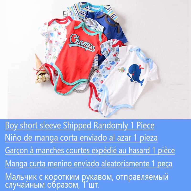 1-2 pièces bébé body pour nouveau-nés été bébé barboteuse fille/garçon vêtements 0-12M nouveau-né vêtements infantile doux serré bébé vêtements