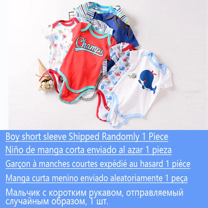 1-2 pièces bébé body pour nouveau-nés été bébé barboteuse fille/garçon vêtements 0-12M nouveau-né vêtements infantile doux serré bébé vêtements