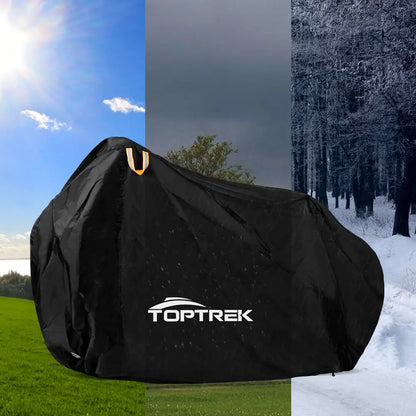 Toptrek housse de vélo protecteur de vélo polyvalent pluie neige poussière tous temps housses de protection étanche 210T de haute qualité