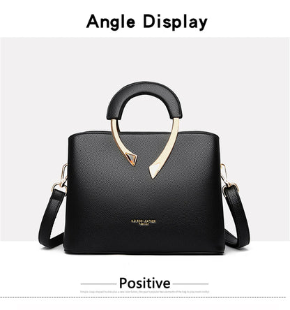 VANDERWAH véritable haute qualité en cuir fourre-tout décontracté sacs à main de luxe femmes sacs concepteur épaule sacs à bandoulière pour les femmes 2024