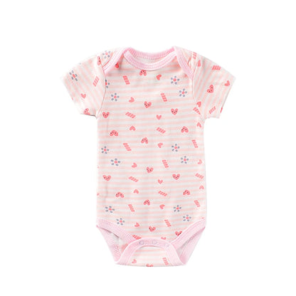 1-2 pièces bébé body pour nouveau-nés été bébé barboteuse fille/garçon vêtements 0-12M nouveau-né vêtements infantile doux serré bébé vêtements