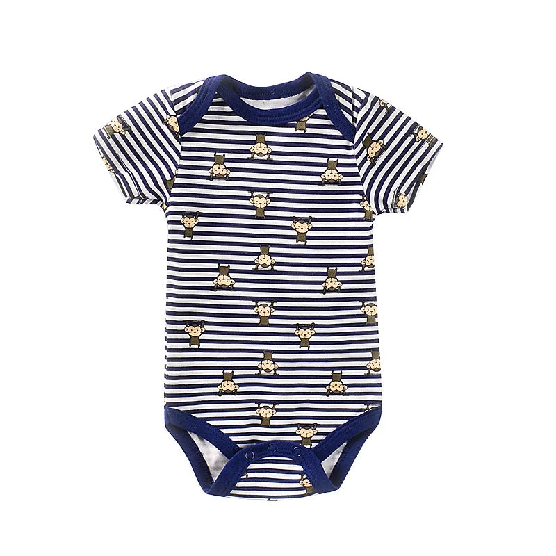 1-2 pièces bébé body pour nouveau-nés été bébé barboteuse fille/garçon vêtements 0-12M nouveau-né vêtements infantile doux serré bébé vêtements