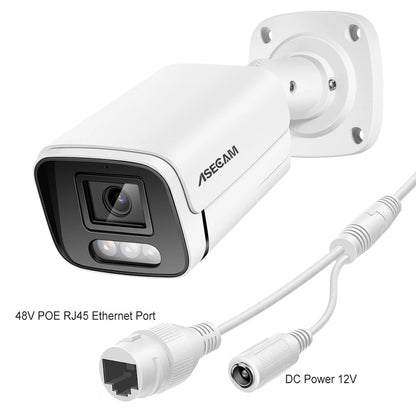 4K 8MP ip camera video surveillance extérieure POE avec codec H.265 et protocole Onvif système infrarouge