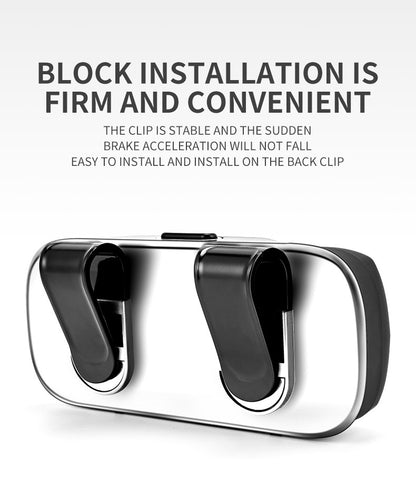 Étui à lunettes pour visière de voiture, ABS de qualité supérieure, flocage intérieur de lunettes de soleil, organisateur, mallette de rangement, boîte de Protection anti-rayures pour lunettes