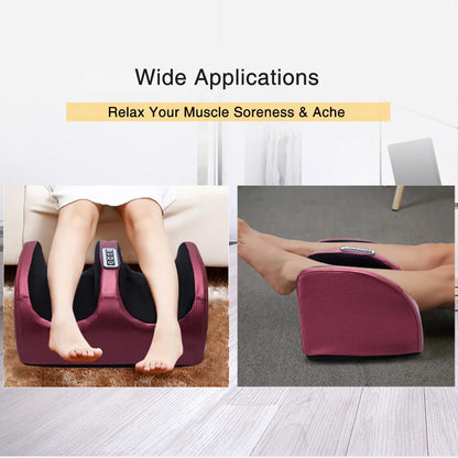 Masseur électrique de pieds, thérapie chauffante, Compression chaude, rouleau de pétrissage Shiatsu, Relaxation musculaire, soulagement de la douleur, Machine de Spa des pieds