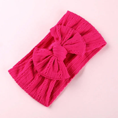 Bandeau élastique en Jacquard avec nœud papillon pour bébés, couvre-chef à nœud papillon, mignon, pour bébés filles, photographie pour nouveau-nés
