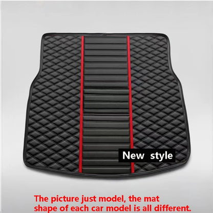 Tapis de sol de voiture en cuir de luxe personnalisé pour Renault Clio 4 2013 2014 2015 2016, ensemble complet d'accessoires imperméables pour femmes