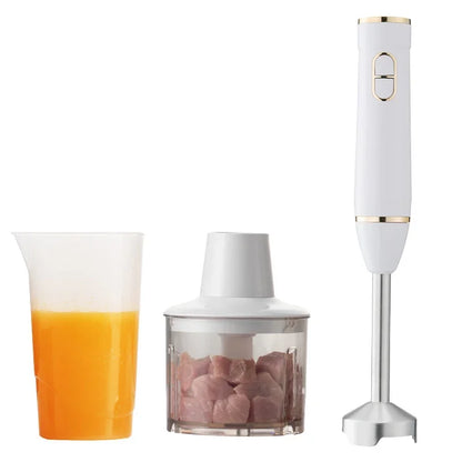 Mixeur à main multifonctionnel, robot culinaire, centre commercial, broyeur à viande Ju479, hachoir, fouet, batteur à œufs, mousseur