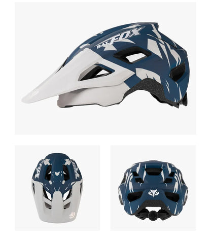 BATFOX-Casque de vélo pour homme, casque de vélo, casque de vélo de montagne, casque de vélo VTT, casquettes de vélo