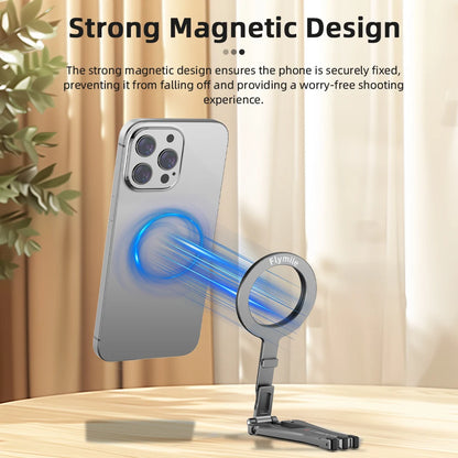 Support magnétique pour iPhone 16 15 14 13 Pro/Pro Max, accessoires universels pour trépied magnétique Magsafe en alliage d'aluminium pour téléphone