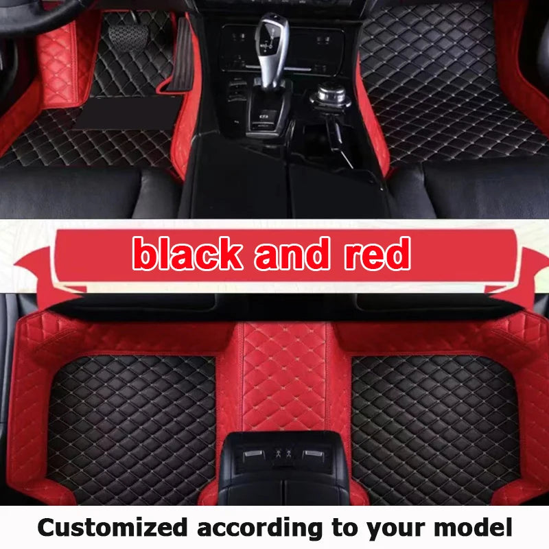 Tapis de sol de voiture en cuir de luxe personnalisé pour Renault Clio 4 2013 2014 2015 2016, ensemble complet d'accessoires imperméables pour femmes