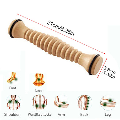 Rouleau de pied en bois, soins en bois, Massage, réflexologie, relaxation musculaire, soulagement, cadeau de Spa, Anti-Cellulite, outils de soins