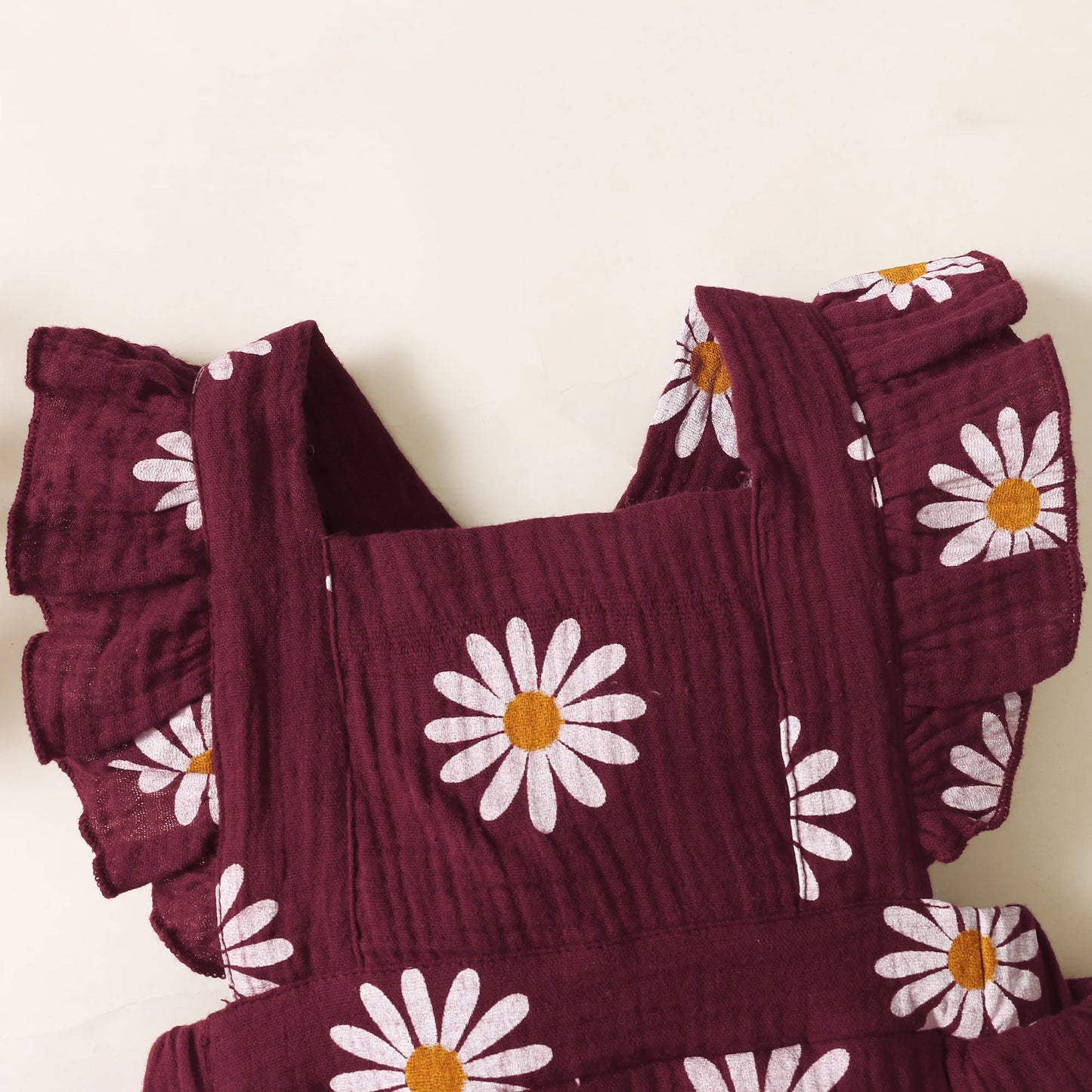Barboteuse d'été pour nouveau-né fille de 0 à 18 mois, imprimé tournesol, sans manches, combinaison une pièce mignonne pour enfants