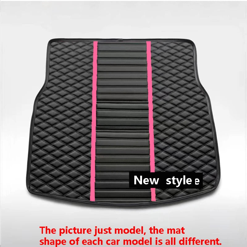 Tapis de sol de voiture en cuir de luxe personnalisé pour Renault Clio 4 2013 2014 2015 2016, ensemble complet d'accessoires imperméables pour femmes