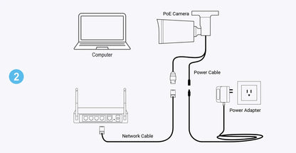 Caméra de Surveillance extérieure IP POE hd 8MP/4K, dispositif de sécurité domestique en métal couleur, avec Vision nocturne et Audio, codec H.265 et protocole Onvif