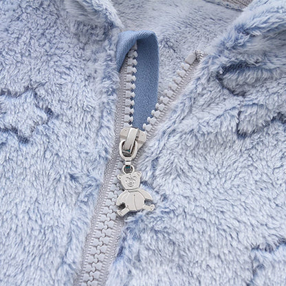 Vêtements doux pour nouveau-né, flanelle, automne hiver, pour bébés garçons et filles, combinaison de dessin animé, body chaud pour bébés de 0 à 12 mois