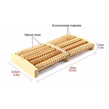 Rouleau de pied en bois, soins en bois, Massage, réflexologie, relaxation musculaire, soulagement, cadeau de Spa, Anti-Cellulite, outils de soins