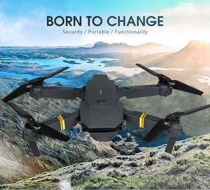 Drone haute définition E88/E58 4K, photographie aérienne, avion RC Intelligent à hauteur fixe, avion à quatre axes, jouets pour enfants garçons