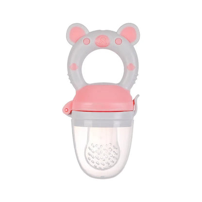 Cuillère d'alimentation pour bébé, extracteur de jus, tasse de sucette, molaires, biberon en Silicone, gomme, fruits, légumes, morsure, manger auxiliaire