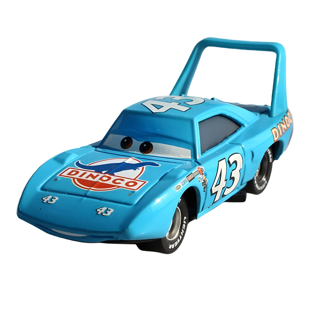 Disney Pixar-Voitures Rains Mcqueen Mack UnmunCollection pour enfants, véhicules moulés sous pression, modèle de jouet en alliage, cadeau, 3 jouets, 1:55
