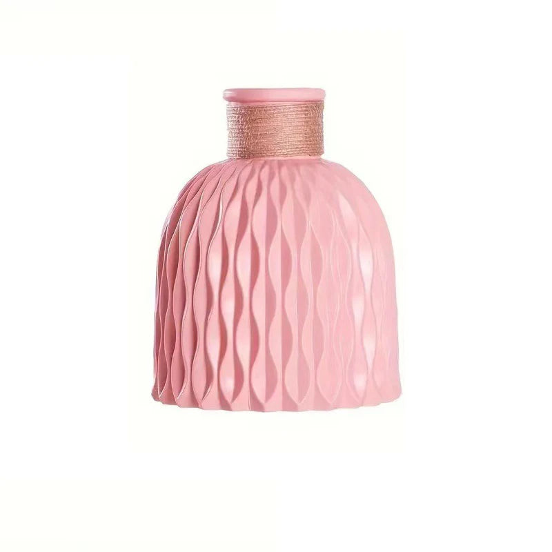 Vase à fleurs en plastique, Vase en fausse céramique pour la décoration de la maison, arrangements floraux, décoration de la maison, Vase à fleurs, centre commercial, décoration de Table