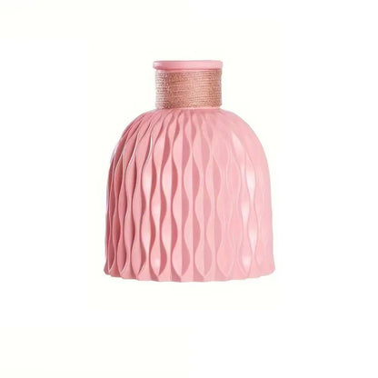 Vase à fleurs en plastique, Vase en fausse céramique pour la décoration de la maison, arrangements floraux, décoration de la maison, Vase à fleurs, centre commercial, décoration de Table