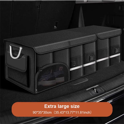 SEAMETAL-Coffre de Rangement Pliable, Étanche, Calandre Oxford, 110L, Grande Capacité, Évaluation de Voiture, Camping, Pêche, Facile à Transporter