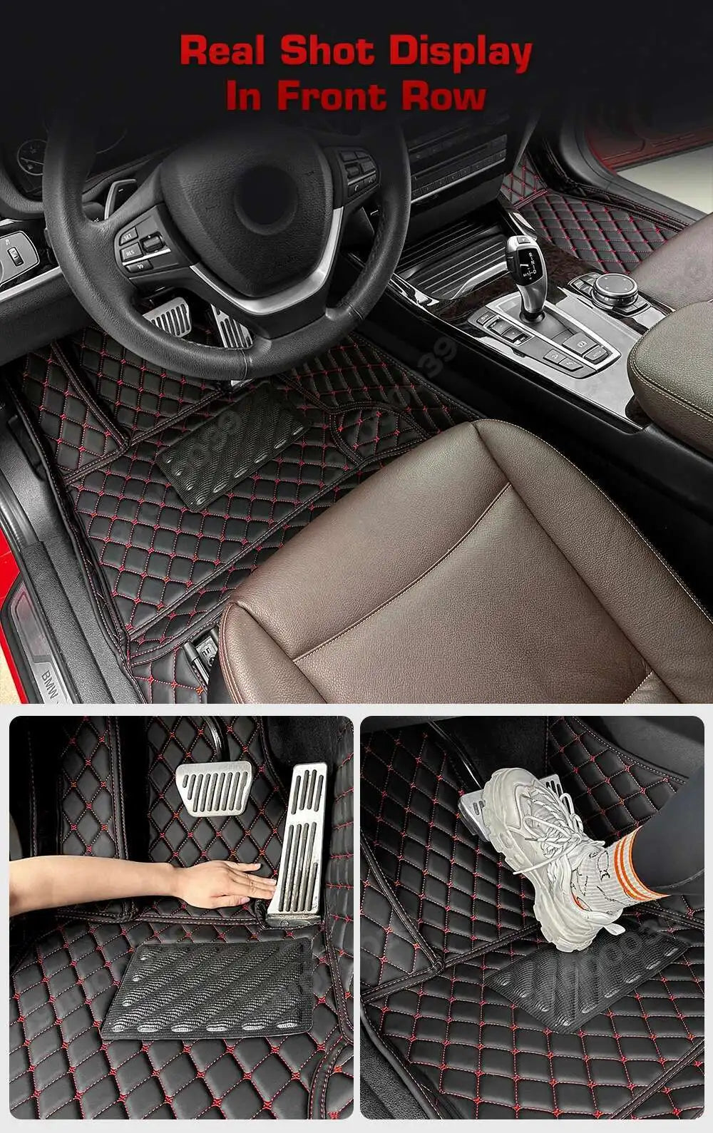 Tapis de sol de voiture personnalisé, pour Mercedes Benz GLE coupé W166 W167 2015 – 20224, tapis de coffre, accessoires d'intérieur de protection pour Automobile