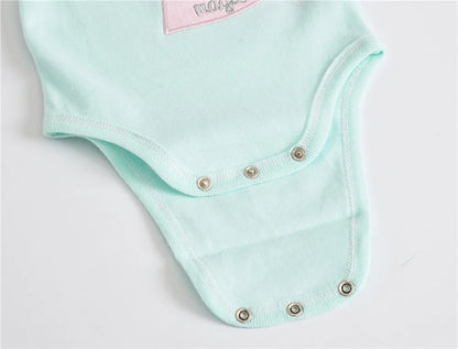Vêtements Pour bébés filles, 3 pièces/lot, Body en coton à manches courtes pour filles de 0 à 12 mois, vêtements pour nouveau-nés garçons et tout-petits
