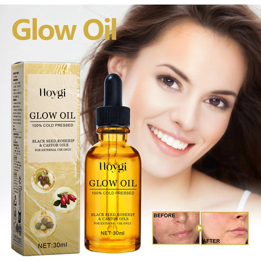 Huile pour le visage Anti-âge traitement du visage hydratant réducteur de rides pour peau sèche huile de rose musquée éclaircissante 30ml Non grasse