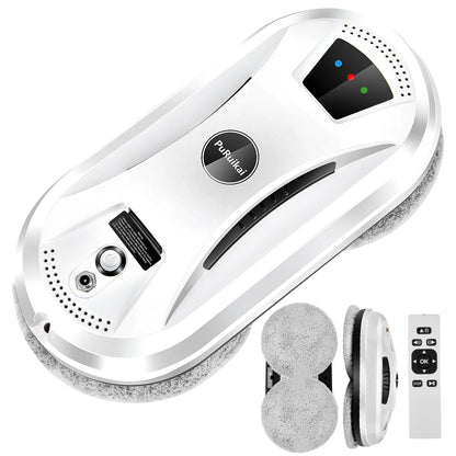 PuRuiKai Robot aspirateur Ultra mince nettoyage de vitres robot fenêtre électrique verre limpiacristales télécommande pour la maison