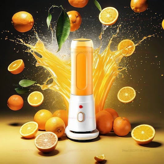 Presse-agrumes Portable, mélangeur de Smoothie, presse-fruits domestique, presse-agrumes Rechargeable par USB, outils de cuisine adaptés au Camping pique-nique.