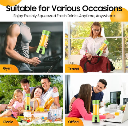 Presse-agrumes électrique Mini mélangeur Portable mélangeurs de fruits extracteurs de fruits multifonction fabricant de jus Machine mélangeur Smoothies mélangeur