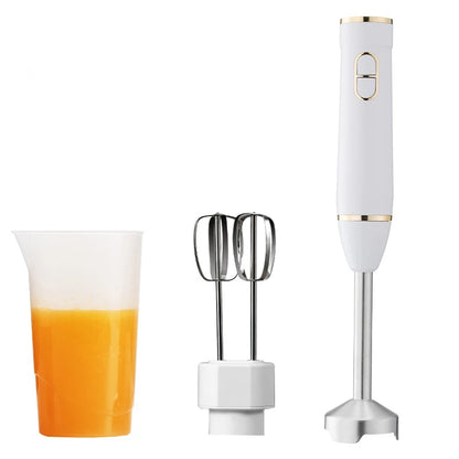 Mixeur à main multifonctionnel, robot culinaire, centre commercial, broyeur à viande Ju479, hachoir, fouet, batteur à œufs, mousseur