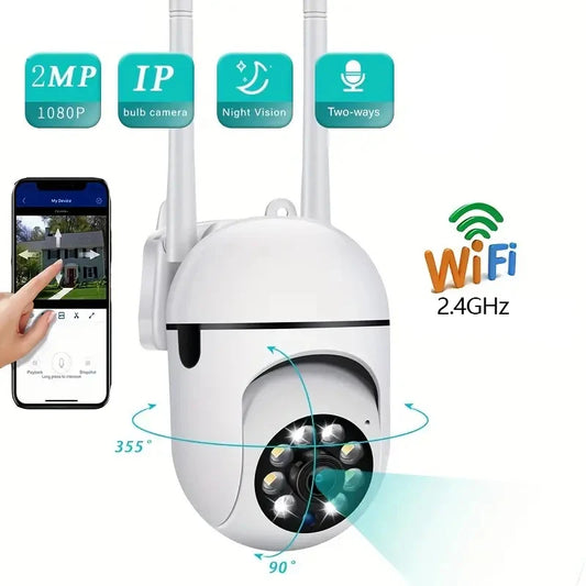 A7 1080P caméra de sécurité WIFI caméra extérieure PTZ vitesse sans fil caméra IP CCTV 4X Zoom numérique Audio réseau Surveillance CAM