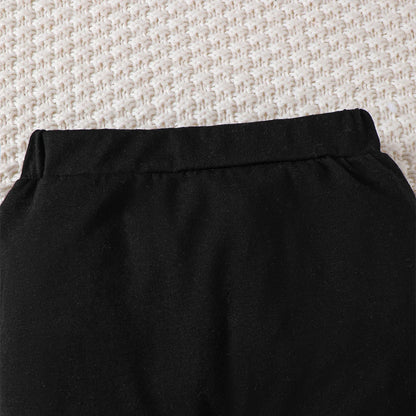 Ensemble de Vêtements pour Bébé Garçon de 0 à 9 Mois, Tenue à Manches sulf, Pantalon, Chapeau et Chaussettes, 4 Pièces/Ensemble, Printemps Automne