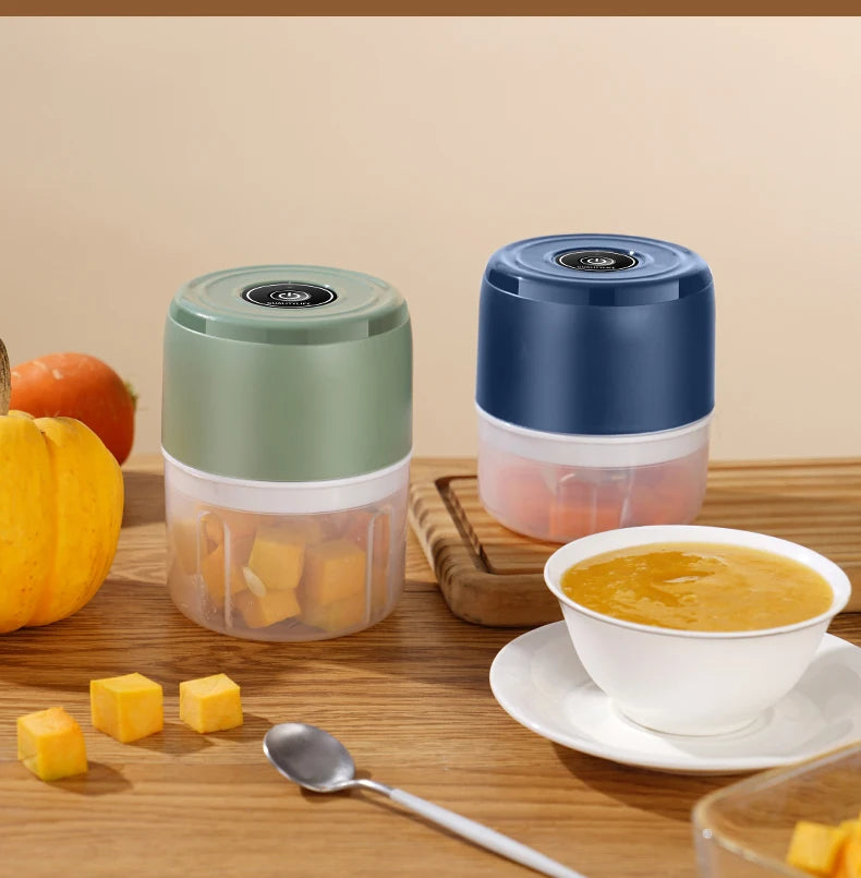 Mini hachoir à viande électrique, hachoir USB, outil de cuisine robuste et durable pour concassage, vidéo, 1995