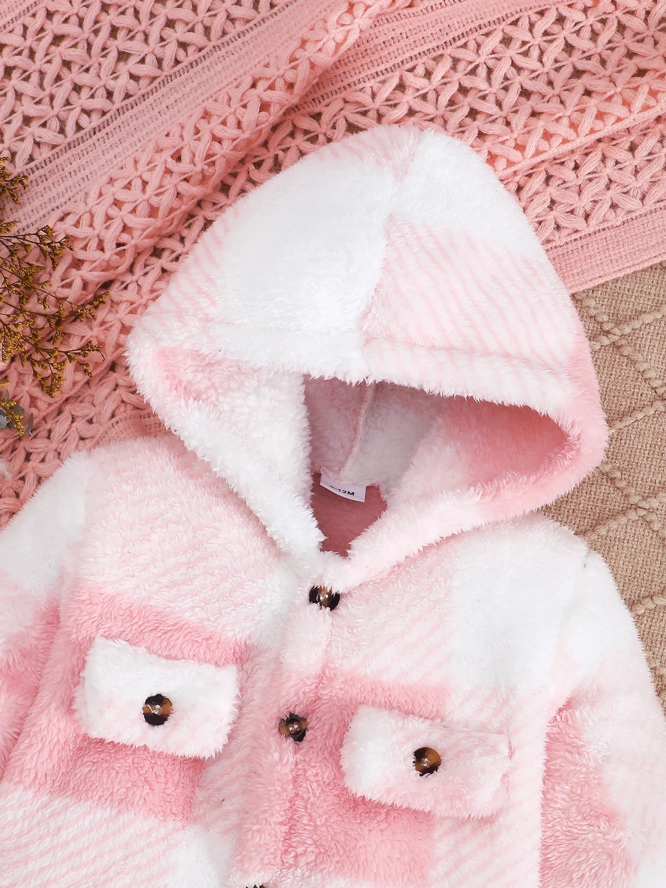 Barboteuse à carreaux pour bébés garçons et filles, combinaison à capuche et manches longues en peluche, vêtements chauds d'hiver pour tout-petits garçons de 3 à 24 mois