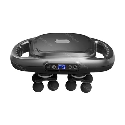 Pistolet de Massage électrique à 12/8 têtes, Relaxation musculaire, Massage du dos à haute fréquence, pistolet de Massage des tissus profonds