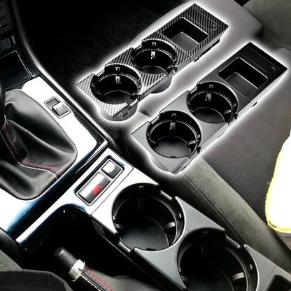 Nouveau Double trou style de voiture Console centrale avant boîte de rangement pièce de monnaie + porte-gobelet pour BMW E46 série 1999-2006 51168217953