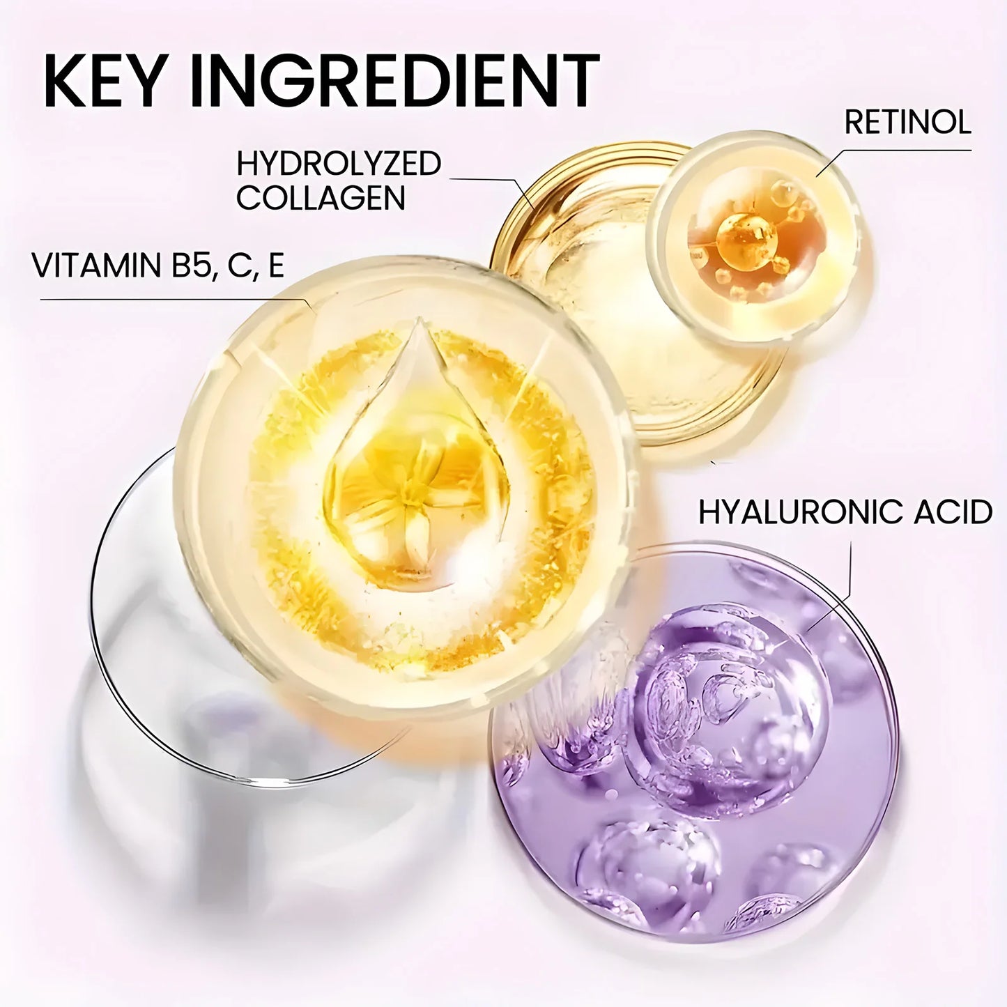 Lifting instantané du visage et crème pour la peau ferme Lifting du visage durable réduit les ridules crème de soin hydratante douce