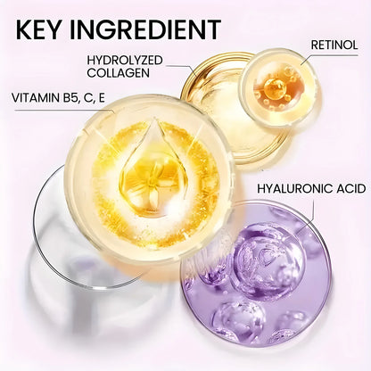 Lifting instantané du visage et crème pour la peau ferme Lifting du visage durable réduit les ridules crème de soin hydratante douce